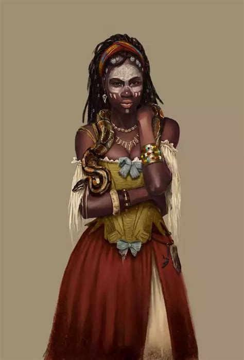 Witch doctor womamn